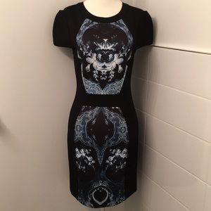 Ali Ro Printed Scuba Dress